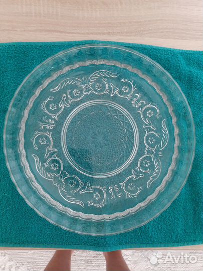 Блюдо хрустальное СССР