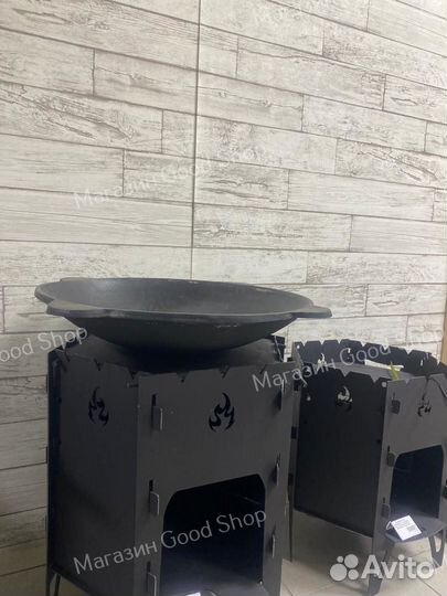 Садж сковорода 510 мм чугунный Узбекистан