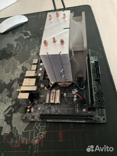 G6400 + asrock h410 mini-itx + 16gb ram