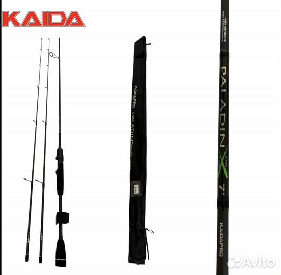 Новый спиннинг Kaida Paladin 2.1 м 3-15 г 4-21 г