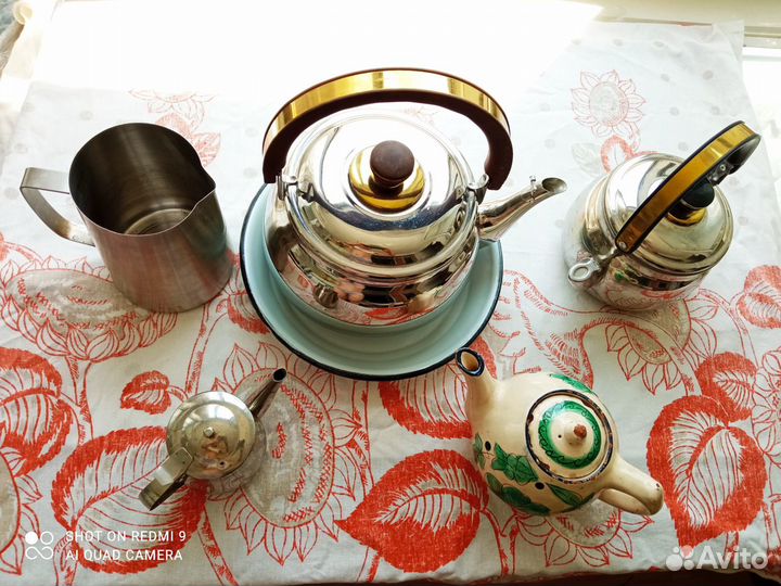 Чайники, Блюдо, Молочник