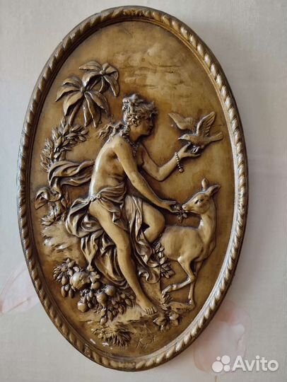 Панно керамическое барельеф