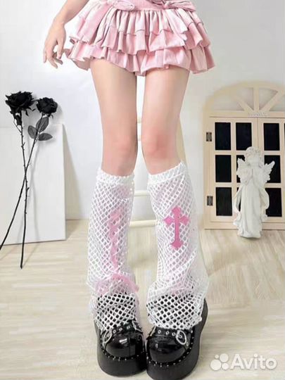 Гетры для девочек аниме лолита y2k