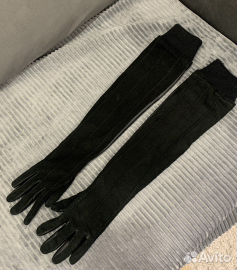 Перчатки женские длинные зимние