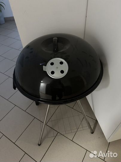 Угольный гриль weber бу