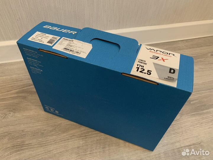 Детские Хоккейные Коньки bauer vapor 3X, 12.5YTH