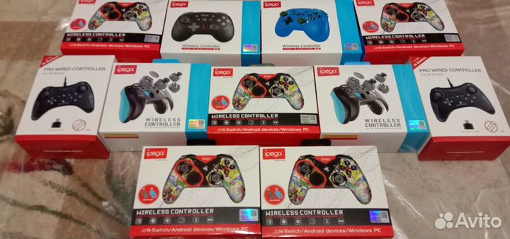 Nintendo Switch Oled и геймпады новые,гарантия