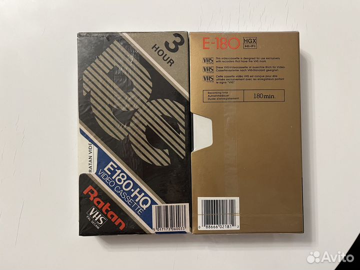 Видеокассеты новые запечатанные