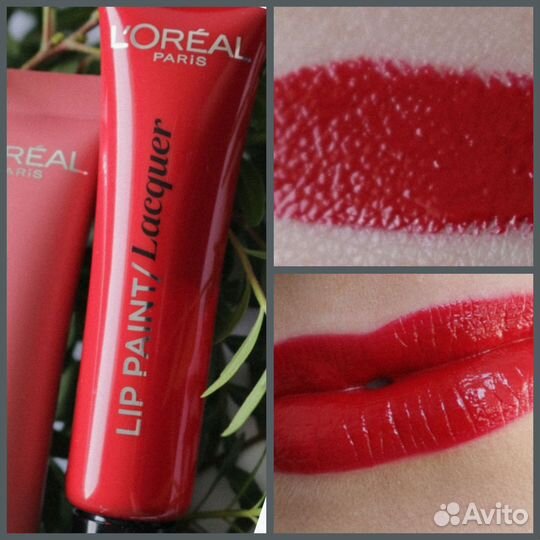 Помада loreal lip paint lacquer 105