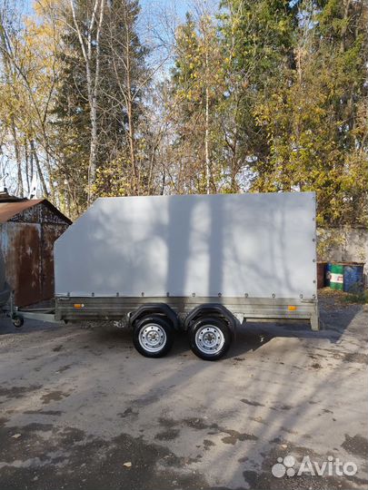 Прицеп легковой двухосный бу 3.5м