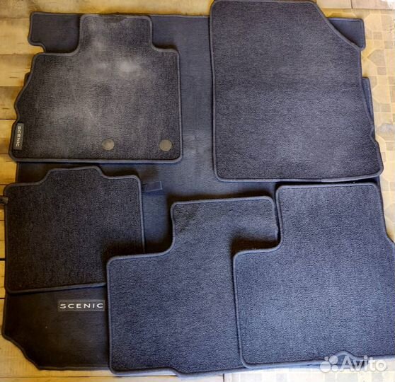 Коврики в салон для renault grand scenic