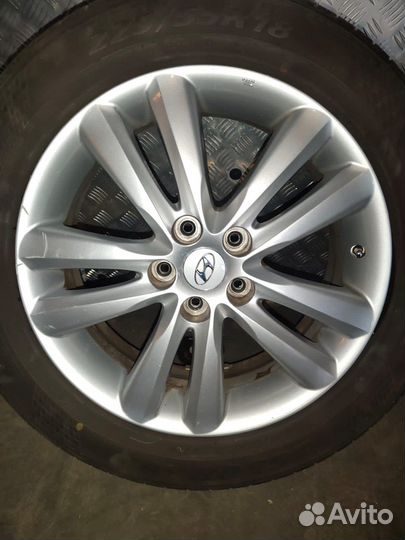 Колеса r18 летние на Hyundai Tucson