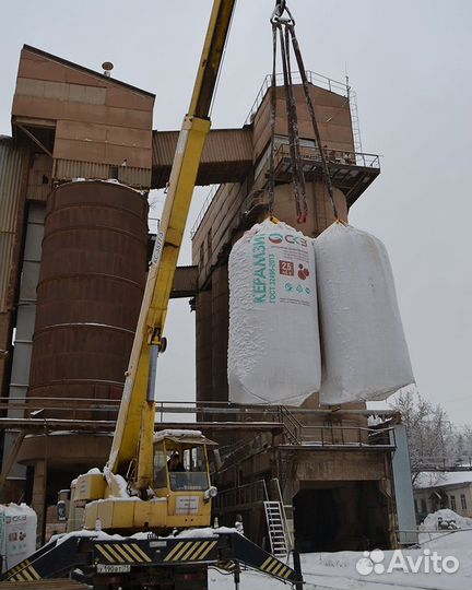 Керамзит в биг-бэгах 2,5м фракции 10-20 мм