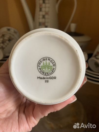 Кофейный сервиз фарфор