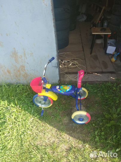 Детский трехколесный велосипед