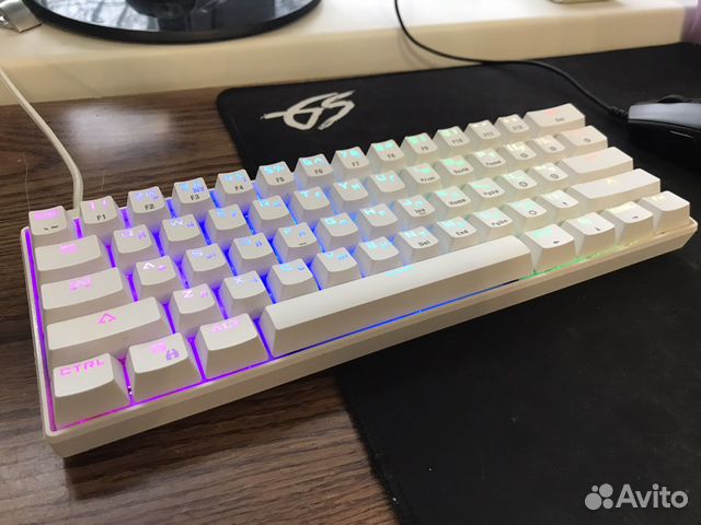 Механическая клавиатура dexp Tanto RGB White купить в Санкт-Петербурге ...