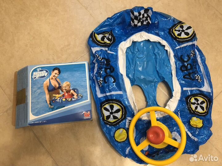 Машинка-круг для бассейна