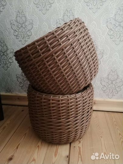 Корзина плетеная