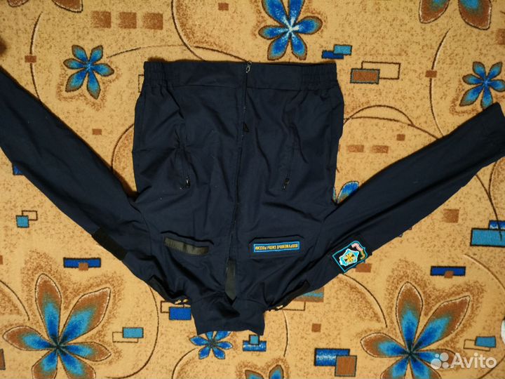 Офисная военная форма синяя