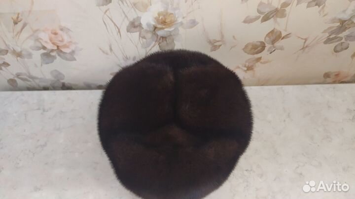 Норковая шапка мужская