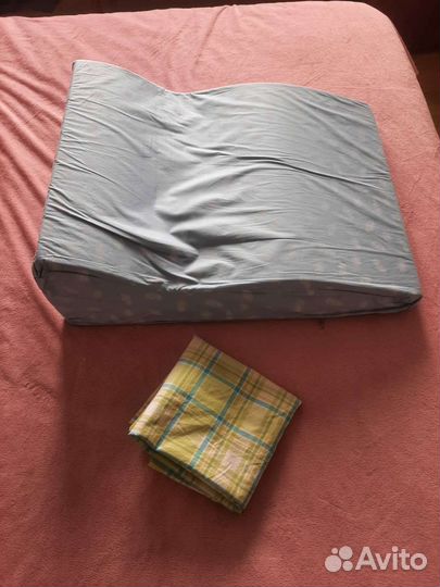 Подушка для ног пастер с наволочкой