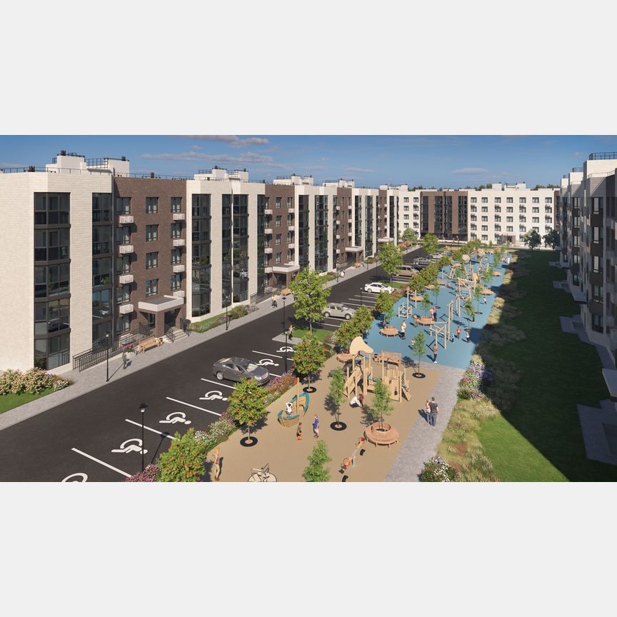 2-к. квартира, 71,9 м², 1/5 эт.