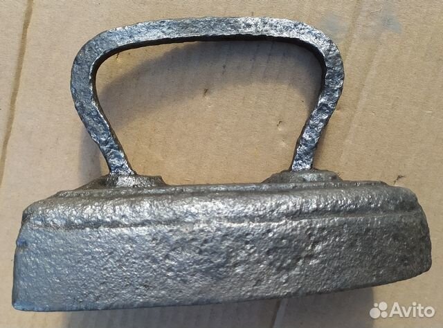 Утюг старый чугунный