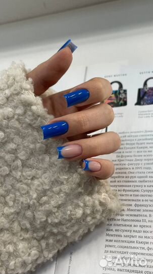 Модель на маникюр наращивание