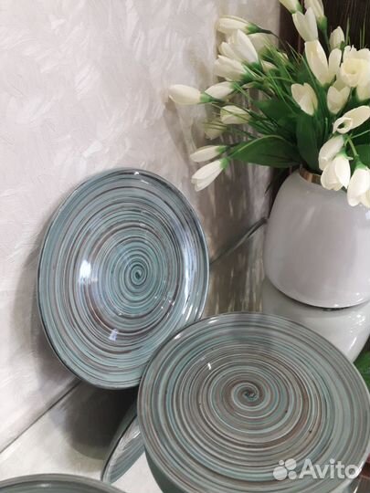 Набор тарелок новый, 4шт