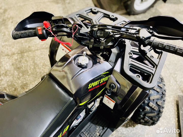 Квадроцикл Motoland wild Basic 125 серый