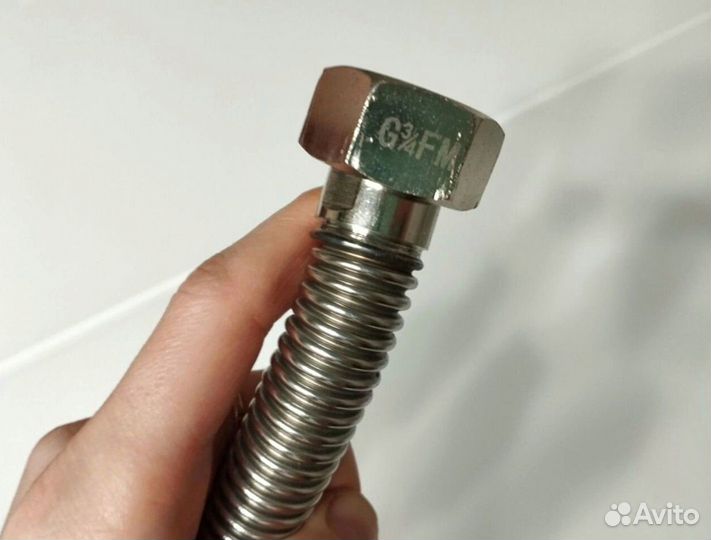 Шланг газовый стальной гибкий для газового котла