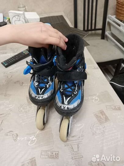 Роликовые коньки детские раздвижные