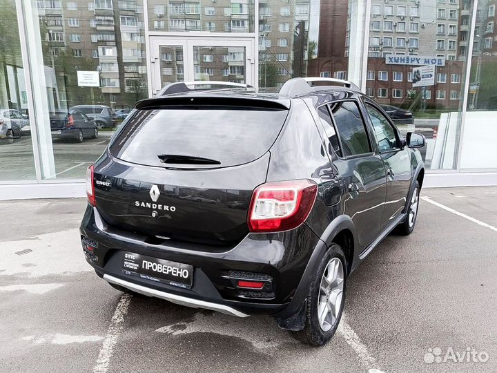 Renault Sandero Stepway 1.6 МТ, 2019, 109 000 км