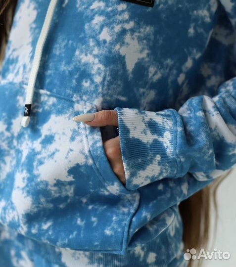 Футер 3 нитка Тай Дай