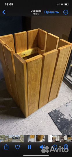 Лофт ящик для деревьев/растений