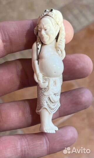 Фигура резная, нэцкэ, 1940-50 годы, япония