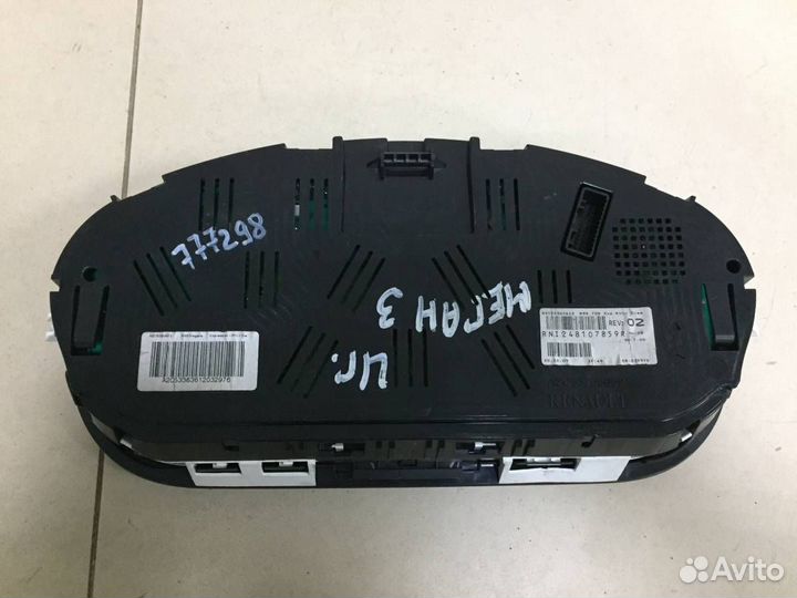 Б/У Панель приборов 248107859R renault