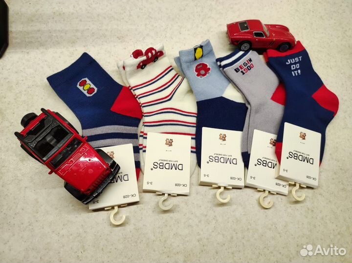 Детские хлопковые носки