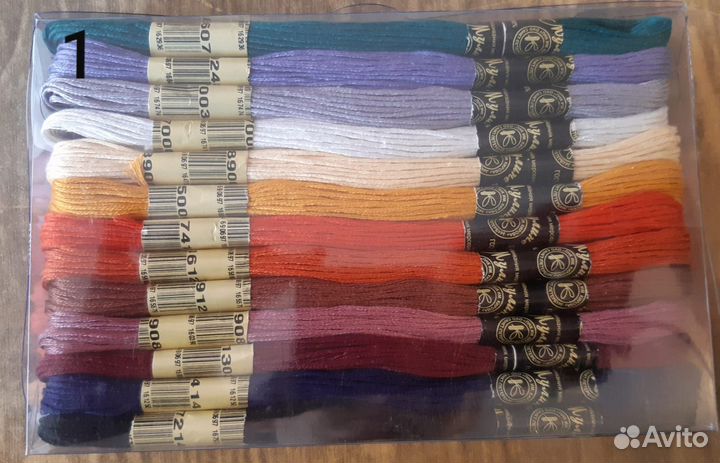 Набор ниток мулине