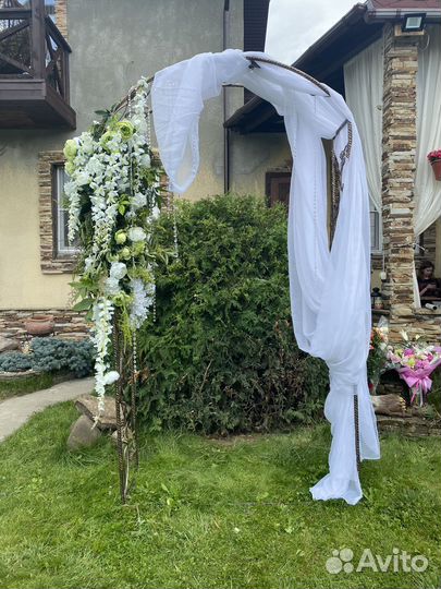 Декор для свадебной арки