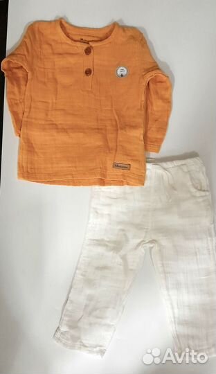 Костюм из муслина для мальчика