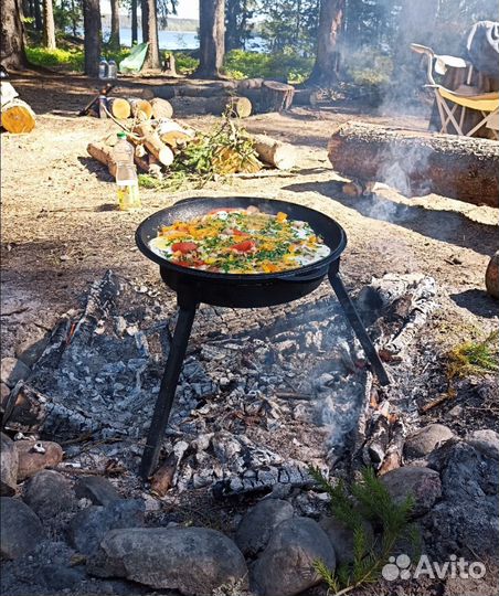 Тренога для казана разборная