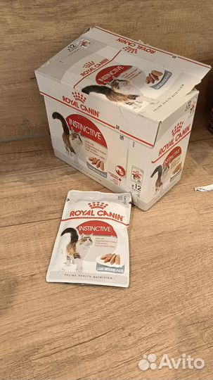 Корм для кошек royal canin instinctive паштет пауч