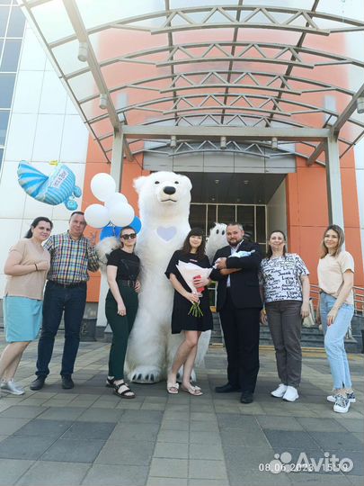 Аниматоры на день рождения мишка