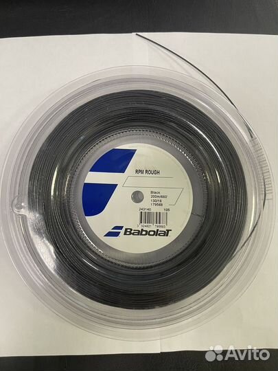 Струна Babolat RPM rough 130/16 200m black