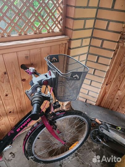 Детский велосипед btwin poply 500 24