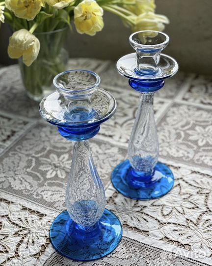 Винтажные и новые подсвечники в ассортименте