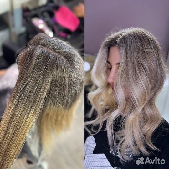 Окрашивание волос airtouch, шатуш, балаяж