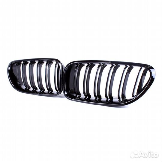 Решетки радиатора BMW 6 F06 F12 черн глянц тюнинг
