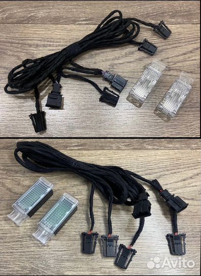 Оригинальная подсветка ног задних пассажиров VAG